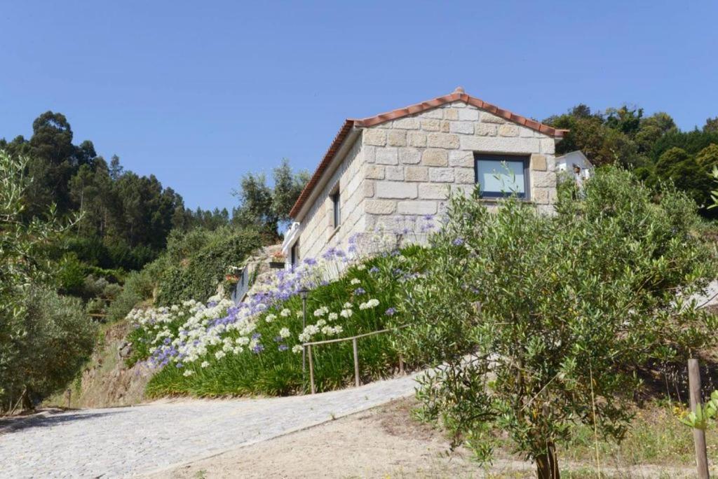 Villa Casa Dos Becos Ribadouro Esterno foto